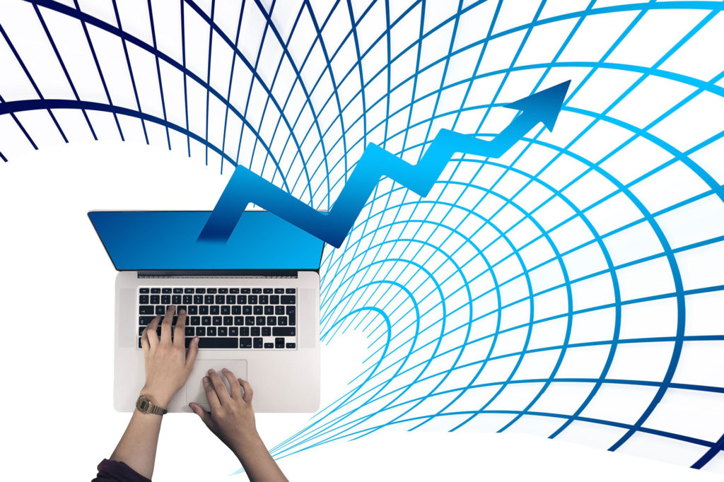 Création administration contrôle de gestion ordinateur avec graphique