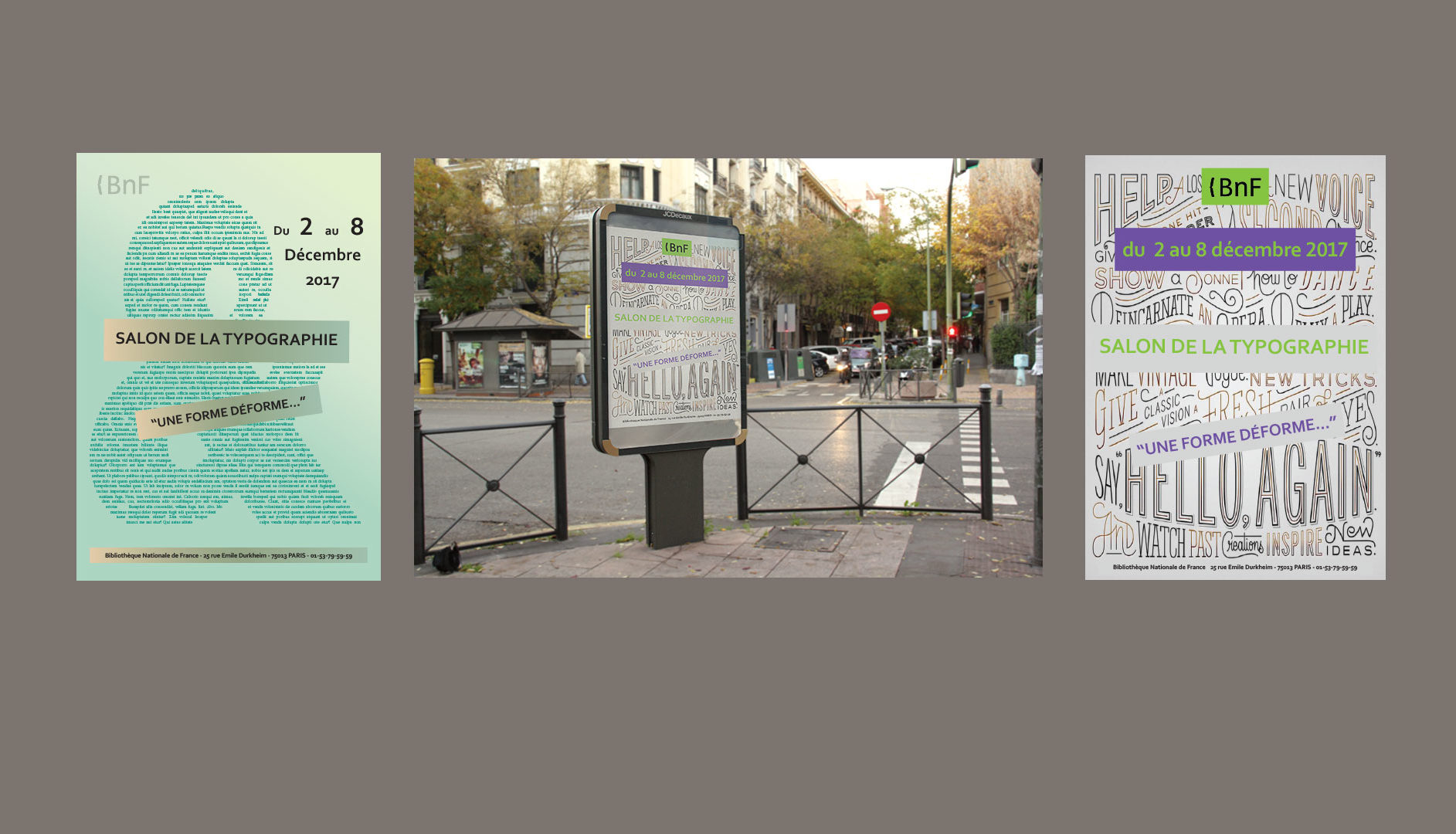 Affiche commerciale - Mise en page sur Indesign