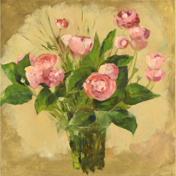 bouquet de roses dans un vase