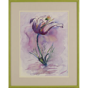 tulipe en aquarelle